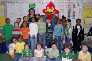 St Patty's Day Class photo 